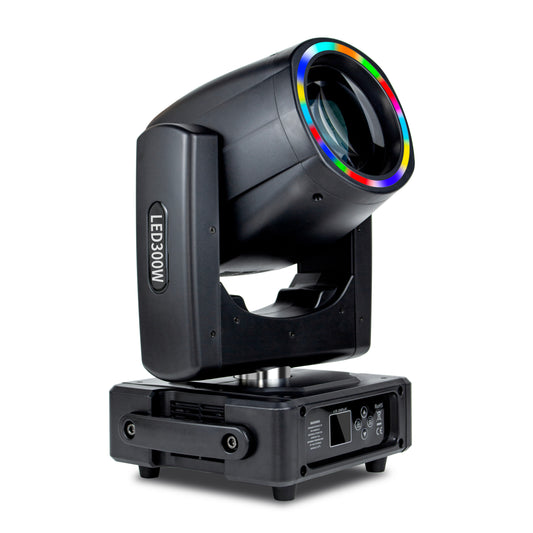 300W+LED Beam Light With Aperture Moving Head Spot Beam Colorful Luces for Dj Stage Light Equipment DMX512 Disco Party Club