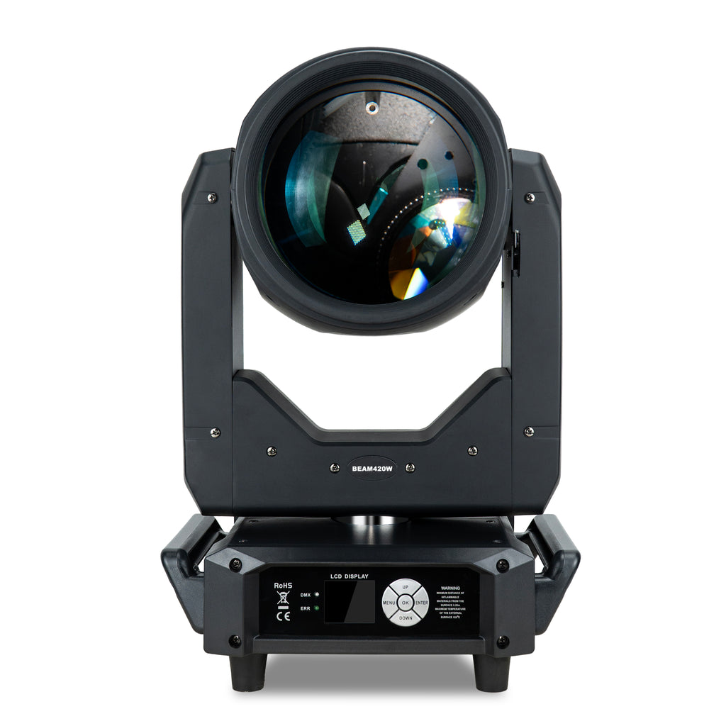 New Product Preferential Price 420W Beam Moving Head Light Double Prism with Rainbow Effect for Stage Performance
