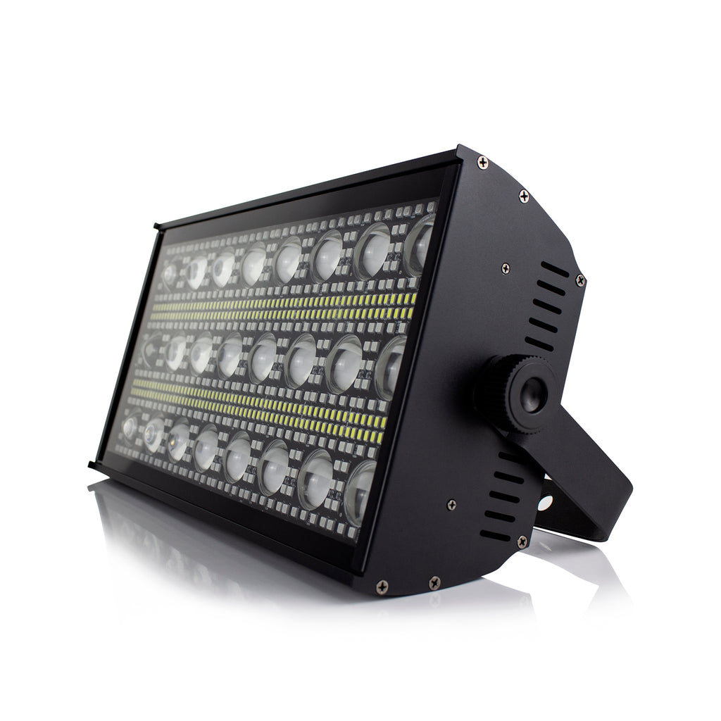 DMX512 RGB Spirit Storm 24pcs Main Lamp Led Strobe Light Stage Light for Wedding Bar Ktv Church