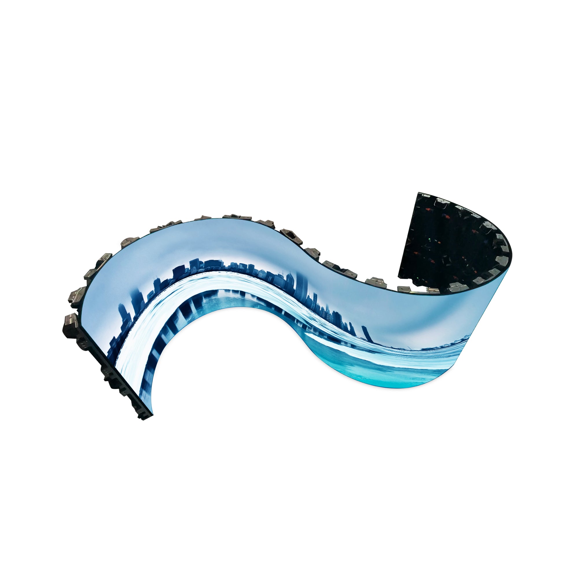 Preferential Price on Sell Flexible High-quality P3.91 Outdoor/Indoor curve LED Display Advertising