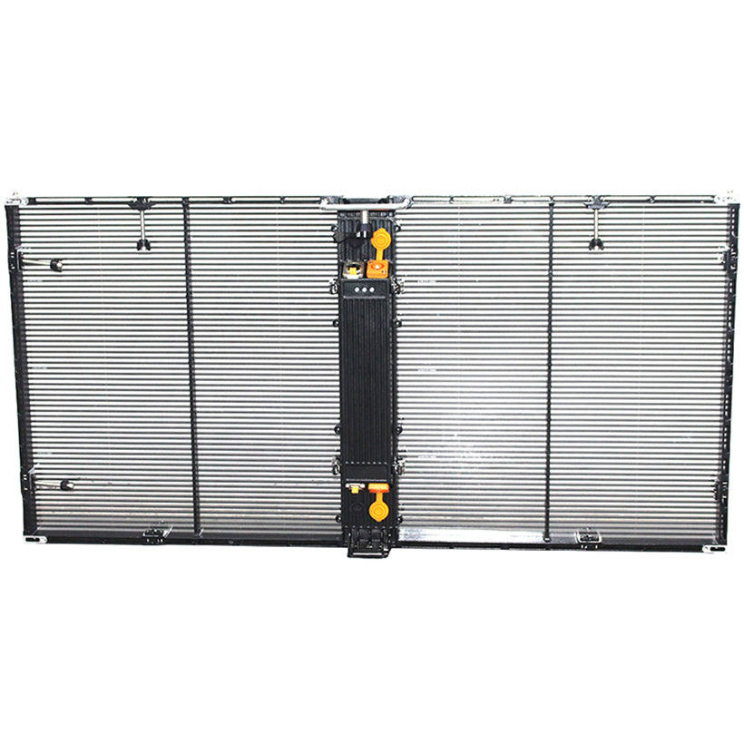 Transparent Glass Led Video Wall P3.91-P7.82 Display Window Landscape Light Rollable Photo Network Wifi Control LED Display